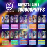 UZY Crystal 100K Puffs 4 in 1 Disposable Vape Wholesale - Image 9