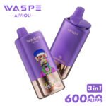 WASPE 3 in 1 60k puffs Disposable Vape – 60K Puffs of Flavor Variety - Image 5