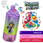 UZY 150K Disposable Vape 6-in-1 Multi Flavor Long Lasting Vape - Image 5