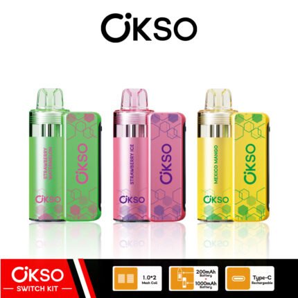 OKSO Switch Kit 50K Disposable Vape – Switch Flavor System