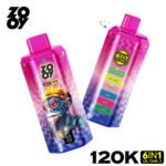 Zooy 120k Puffs 6 Flavors Disposable Vape EU warehouse - Image 4