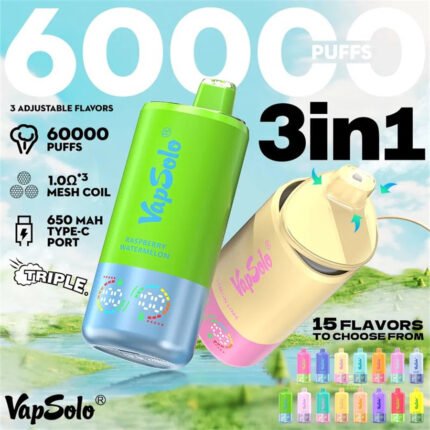 Vapsolo Triple 60K Disposable Vape Wholesale