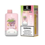 RUNCHUNFU 1000K 2 in 1  Disposable E-cigarette One Million Puffs