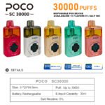 POCO SC30000 30K Puff Disposable Vape Wholesale EU - Image 11