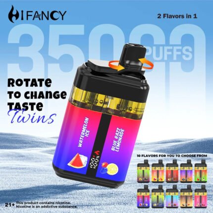 Buy HIFANCY TWINS 35K Puffs Disposable Vape Wholesale