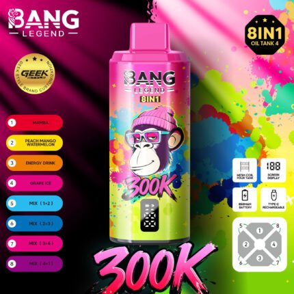 Bang Legend 300K Puffs Disposable Vape Wholesale