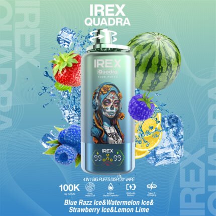 IREX Quadra 100K 4 in 1Disposable Vape Wholesale