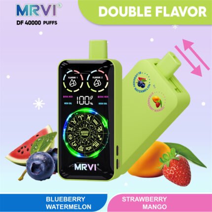 MRVI DF 40k Double Flavor Full Screen Disposable Vape