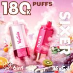 Vapsolo Sixer 180K Disposable Vape Wholesale - Image 6