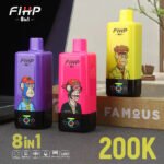 FIHP 8 IN 1 200K Puffs Multi-flavor Disposable Vape - Image 8