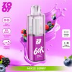ZOOY 60K Puffs Disposable Vape Fruit Flavor - Image 3